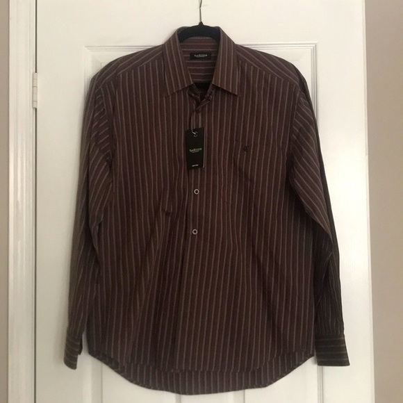 Van Heusen Other - 𝅺Van Heusen Striped Dress Shirt Size Medium NWT